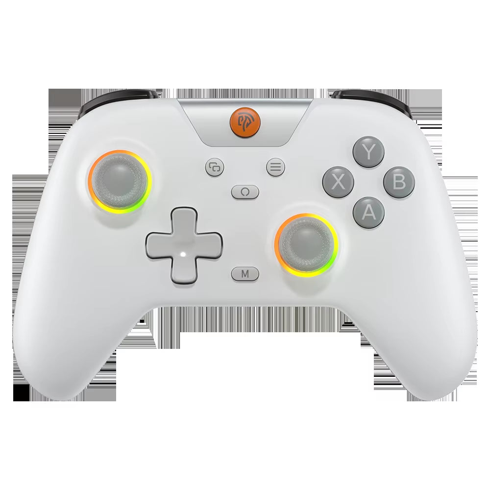 Easysmx X05 Wireless Gamepad, RGB Bluetooth Gaming Controller for Pc/Phone/Switch/ Steam/Tv, Hall Joysticks Effect