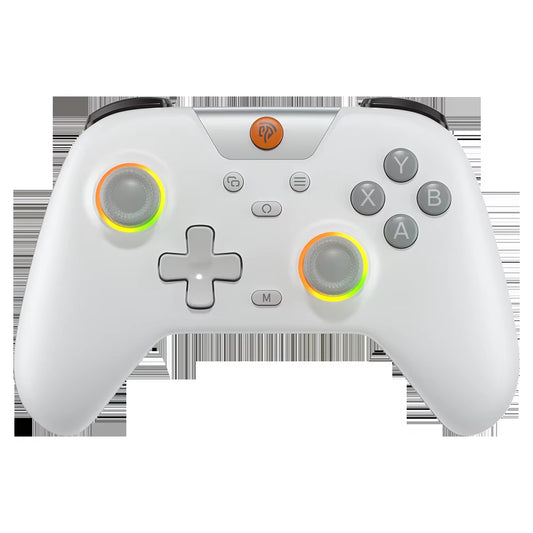 Easysmx X05 Wireless Gamepad, RGB Bluetooth Gaming Controller for Pc/Phone/Switch/ Steam/Tv, Hall Joysticks Effect